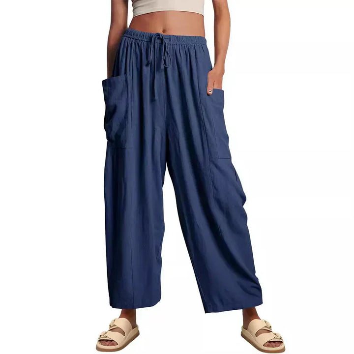 BARBARA | CASUAL WIDE-LEG TROUSERS