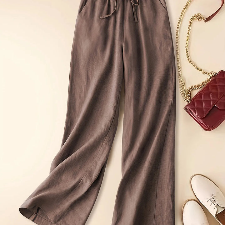 GAIL | EFFORTLESS WIDE-LEG TROUSERS