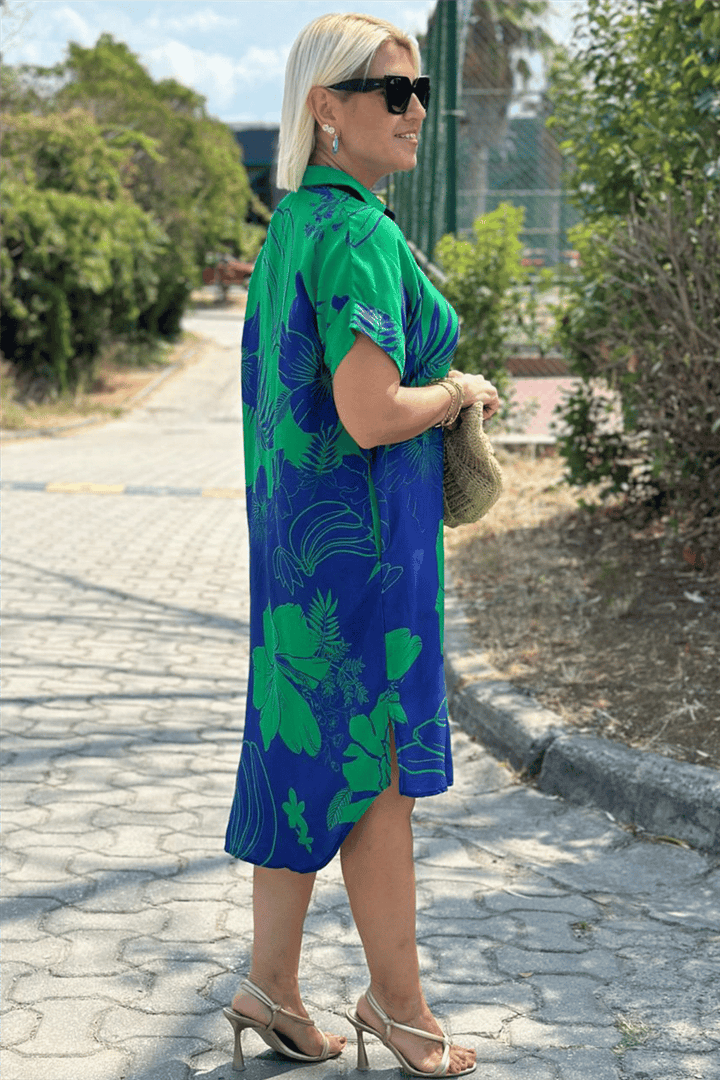 DAPHNE | ELEGANT BUTTON-UP DRESS